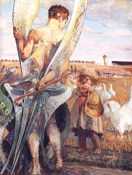 Aniele pójdę za Tobą, Jacek Malczewski