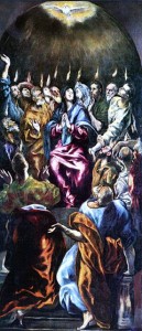 Zesłanie Ducha Świętego, El Greco